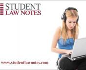www.studentlawnotes.com