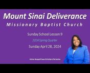 Mount Sinai Deliverance Missionary Baptist Church