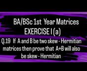 Bsc BA math