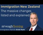 Arran Hunt - McVeagh Fleming Immigration