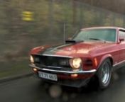 My 1970 Mustang Mach 1, 351 Cleveland V8, 5.8 L, 300 Bhp.nnVideo is just made for fun on the last driving day before winter kicked in, November 2008. The car is based and Registered in Copenhagen, Denmark. (car is for sale)