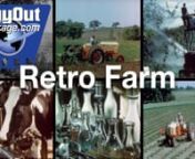 Compilation of retro farming equipment and techniques. Includes tractors plowing, wheat harvesting, orchard spraying, cow milking and bottling.nnhttps://www.buyoutfootage.com/pages/titles/pd_ac_009.php