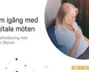 Onlineföreläsning med Simon Sleman, Affärsutvecklare, Science Park Jönköpings län