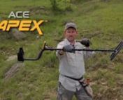 Garland, Texas (May 15, 2020) — Texas-based Garrett Metal Detectors today announced the upcoming release of a new Sport Division metal detector for hobbyists, the ACE Apex multi-frequency detector.nGarrett provided details of the Apex detector in a live Internet broadcast this morning that was available to tens of thousands of online viewers and social media followers. Garrett CEO Steve Novakovich and company marketing director Steve Moore promised that Apex would be unrivaled in its feature s