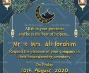 muslim Housewarming Invitation GIF from muslim gif