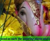 गणपति बप्पा को विदा करने की पूरी विधि &#124;Eco Friendly Ganpati VisarjannGanesh idols immersion pollutes rivers, lakes and wells!nstar6 Lakh idols sold every year in Pune alonenstar5 Lakh idols are made out of Plaster of Paris (POP)nstarPlaster Paris does not dissolve in waternstarLarge quantities of partially submerged pieces of idols choke the riversnstarPaints used for the idols cause harm to marine life and pollute the waternstarLarge v