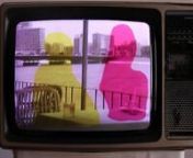 My Father’s Color Periods nnvideo Installation with 16 old TV sets and cellophane sheetsnn