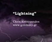 This video is the result of my storm hunting efforts during the past 3 years. The most common approach for photographing lightning is by using long exposures during the night. The photo locations are Ikaria island, Kos island and Athens, Greece. Lightning photography can be fascinating but dangerous as well. I will repeat here something I wrote at my lightning photography tutorial:nhttp://greeksky.gr/nightskyphotography/photographlightning/nnPhotographing lightning is a unique challenge for many