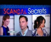 Katie Lowes, Darby Stanchfield, and Tony Goldwyn on Access Hollywood 8 17 13 from darby stanchfield