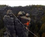 English subtitles available!nnDescription/Beschreibung:nnTo establish a Highline in the Saxon Switzerland is quite a big deal.nnBecause of the sensitive sandstone and the traditional rules of freeclimbing and the national park, it&#39;s important to be familiar with the local conditions to preserve highlining between those bizarrely shaped rock formations.nnThe Members of