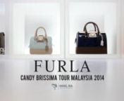 What went down at the Furla Candy Brissima Tour at Pavilion KL on 6 March 2014. nnA collaboration with design students from Limkokwing University of Creative Technology and personalities Yeo Yann Yann, Zee Avi, Diana Danielle, Anzalna Nasir and Crystal Lee.nnVideo on Furla&#39;s Official Youtube Channel:nhttp://www.youtube.com/watch?v=uD1Ke86kMEknnRead more on the blog:nhttp://www.nigelsia.com/corporate/furla-malaysia-candy-brissima-tour-kuala-lumpur-2014nn________________________________nnCrew:nDir