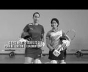 Indian Badminton League - Teaser - Is This What It Takes - Ashwini Ponnappa and Jwala Gutta from ashwini ponnappa