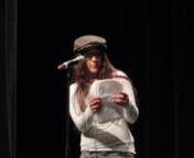 Amanda Flores reads her poem