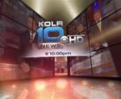 KOLR10News continues it campaign: branding that it always checks the facts, before going live; and always sends the most-experienced reporters to the biggest stories.