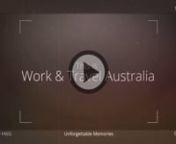 Learn more about the Australia program ----&#62; http://www.WorkTravelCompany.com/GoAusnnLike us on Facebook -- https://www.facebook.com/worktravelaustralianFollow us on Instagram -- http://www.instagram.com/wtc_australiannMusic by MitiS - hear more: http://www.mitismusic.net/