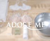 Obsessed with your lacy little things? The Adore Me team shares our best lingerie wash and care tips to make your new lingerie last. Plus, we share our DIY recipe for the perfect delicates soap!nnLet&#39;s Get Social!nnINSTAGRAM: https://www.instagram.com/adoreme/nFACEBOOK: https://www.facebook.com/adoremeoffic...nTWITTER: https://twitter.com/AdoreMenSNAPCHAT: adoremeofficial