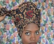 Our Midnight Love headwrap is perfect for the badu inspired look! www.fanmdjanm.com
