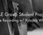 A group of BA/BSc Audio Production students spent two days in the SAE Athens studios, recording the project Xylouris White (George