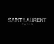 Saint Laurent is the epitome of