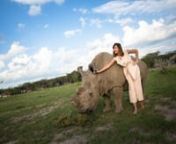 STORY: KENYA - NARGIS FAKHRI / RHINOSnLOCATION: OL PEJETA CONSERVANCY, KENYAnDATE: MAY 22, 2015nSOUND: NATURAL WITH ENGLISH SPEECHnSOURCE: MEAACT (MINISTRY OF EAST AFRICAN AFFAIRS, COMMERCE AND TOURISM)nDURATION: 1:45nRESTRICTION: NONEnINTRO:nUS-born model and Bollywood actress Nargis Fakhri is in Kenya to help raise awareness and support around conservation efforts to save the planet’s last northern white rhinos from extinction.nOL PEJETA CONSERVANCY, KENYA (MAY 22, 2015) (MEAACT - ACCESS ALL