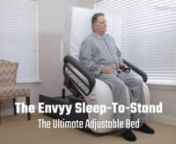 CHECK THEM OUT HERE!! https://www.platinumhealthllc.com/pro... nnAbout the product ★EFFORTLESS BED ENTRY/EXIT- Imagine if getting in and out of bed was EASIER than getting in and out of your favorite chair? The Envyy Sleep-to-Stand Bed makes it possible. Go from a standing position to a perfectly flat lying position and back again with VIRTUALLY ZERO EFFORT- The Envyy bed does all the work for you at the push of a button. Those dreaded middle of the night bathroom visits become FAST and EASY i