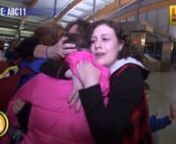 A local family just welcomed their teen adopted daughter into their home for good. It was an emotional reunion as she arrived from the Ukraine to the Raleigh Durham airport.