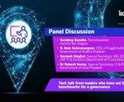 Panel Discussion on Tech talk from leaders who have set the benchmarks for e-governancennPanelists:nSandeep Bandhu, Commisioner, Income Tax, NagpurnN. Bala Subramanyam, CEO, e-Pragati Authority, Government of Andhra PradeshnSarvesh Singhal, Special Secretary, IAS, CEO, JAP-IT &amp; Director, Department of Information Technology and eGovernancenDr Rakesh Varma, Special Secretary, IT &amp; Electronics, Government of Uttar Pradesh nnWebsite: https://www.expresscomputer.in nGet Socially connected to