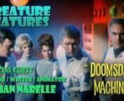 A has-been rock star hosts horror films in his haunted mansion. Guest: actor Brian Narelle. Movie: Doomsday Machine.nn03-124