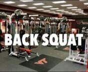 This video teaches you the proper technique for the barbell back squat
