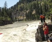 A 5000 Miles of Wild story by Alpacka Raft&#39;s customer service goddess, Molly Harrison, video by Andy Darling.nnWe had a large group on the Snake River on this day, and with the river pumping at 16,000cfs, we knew Lunch Counter Rapid would be the highlight of our run. Funneled between two large rock protrusions, Lunch Counter is a rapid made up of a large wave train that rips through this narrow channel. Approaching the deafening roar, our group eddied out and climbed up the counter formation to