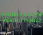 Is it Worth Buying a Coop in NYC? https://www.hauseit.com/is-it-worth-buying-a-coop-nycnnSave Money When Buying in NYC: https://www.hauseit.com/hauseit-buyer-closing-credit-nyc/nnBuying a coop in NYC is the most affordable path to home ownership in the Big Apple. This is because co-ops can be up to 40% less expensive than comparable condo apartments. However, the answer to the question of is it worth buying a coop in NYC depends on a number of factors including how long you plan on living in the