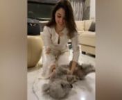 Pebbles, her dog is the happiest to see Tamannaah Bhatia back home after recovering from COVID-19. Many know about the bond the actress shares with her dog. This time, she had a heartwarming welcome upon her homecoming post defeating the novel coronavirus. She uploaded a nearly 3-minute video on her Instagram of her stepping out of the car, emotionally hugging her parents and petting her excited dog. Two weeks after recovering from COVID-19, Tamannaah returned back to Mumbai from Hyderabad yeste