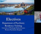 H - UPMC WPH Residency Recruitment- Electives from wph