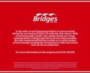 BRIDGES - Available Now. *NO TENANT SET UP FEES* A spacious, one bedroom, first floor apartment, situated in a central location within a short walk of Aldershot Mainline Railway Station and Town Centre. The property benefits from a Lounge, Kitchen, double Bedroom and Bath Room. Unfurnished.