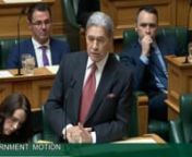 2020-07-21 - Government Motion - Death of Sir Toke Talagi - Video 3nnWinston Peters