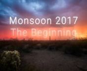 Monsoon came late this year but dang, it started strong! This is part 1 of a 3 series showcasing my timelapse journey around Arizona during Monsoon season.