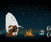 In this music video Manfred the Yeti goes on a camping trip. Although everything goes wrong Manfred stays a happy camper!nnBorn with a Bothered mind was the single on the first album of Happy Camper; Job’s music project. The album had 11 singers,among others: Blaudzun, Janne Schra, Tim Knol and Ricky Koole. But with so many people the band was missing a frontman. That’s were Manfred stepped in. He became the main character in the campaign around the album and the tour. We designed the campai