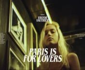 MODEST DEPARTMENT presents PARIS IS FOR LOVERS – a personal fashion documentary about the French photographer and artist Viktor Vauthier. During the 16 minutes film, we get an insight into his aesthetic vision and follow him on his everyday life. The documentary also features Virgil Abloh, his big love Ella, Alex Olson and many more. nnProduction: Modest DepartmentnExecutive Producer: Johannes LehmannnDirector: Philipp GrothnD.O.P.: Sebastian Vellrathn1st AC: Timon JäschkenSet Design: Sascha