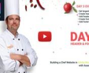 Welcome to Day 3 of Building a Chef Website in Adobe Muse. This course is designed to teach you everything you need to know about Adobe Muse. Today we are going to be adding the header and footer for the website.nnCourse Files and Assets: http://bit.ly/muse-for-you-building-a-chef-website-in-adobe-muse-course-files-and-assetsnnCourse Playlist: https://www.youtube.com/playlist?list=PLBVTh_lteKbjlgsnQRZqdS4-TCWg-92l6nnWebsite Preview: http://bit.ly/muse-for-you-chef-websitenn______________________