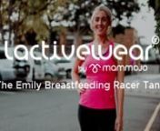 INTRODUCING THE EMILY BREASTFEEDING RACER TOPnnAFTER MORE THAN 20 YEARS OF INTENSIVE RESEARCH, WE CAN EXCLUSIVELY REVEAL THAT WOMEN HAVE BOOBS. GENERALLY TWO OF THEM. MOST WOMEN, PARTICULARLY AFTER CHILDBIRTH, FIND THAT THESE BOOBS INCREASE IN SIZE BY APPROXIMATELY 4000%. 97% OF THESE WOMEN DECIDE THEY WOULD LIKE SAID BOOBS TO BE SUPPORTED IN A VERSATILE MAMMOJO BREASTFEEDING RACER TANK, MADE FR0M THE HIGHEST QUALITY ITALIAN PERFORMANCE FABRIC. THE OTHER 3% GO ON TO PURSUE NATIONAL GEOGRAPHIC CO