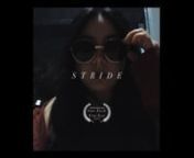 Jo is a high stakes drug dealer who receives a new drug called Stride. nIt looks innocent as a packet of gum, but how innocent is it after she encounters it&#39;s effect first hand?nnCreated for my Narrative Concept and Development class, Stride was my second short film but my first short film after coming to college. Originally released in 2016, this is a re-edit​ from 2017.nStride was selected to screen at the Fake Flesh Film Festival in Canada.nnnStarring:Emily Tortorelli, Trey Wilson, Xavier