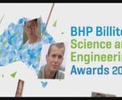 Twenty-six of Australia’s top science and engineering students were selected as finalists in the 2017 BHP Billiton Science and Engineering Awards. Their innovative work is an example to all young Australians to embrace STEM as the pathway to future careers.nnWant to find out more about our BHP STEM finalists? Click here for more information: http://www.scienceawards.org.au/ nnTranscript available here: http://www.csiro.au/Education-media/Videos/Vimeo/BHP-Awards-2017/BHP-Billiton-compilation-ex