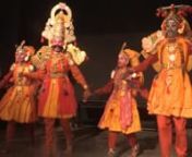 Original all-night play “Abhimanyu” – an episode of the Mahabharata adapted by P. Rajagopal (2011) and performed by the Kattaikkuttu Young Professionals Company under his direction (2017). nnPerformed at the Kattaikkuttu Sangam &amp; Gurukulam, Kuttu Kalai Kudam, Punjarasantankal, Tamil Nadu, India on 5-6 January 2017.Duration: 1:07:52.nSummary Part 4: Entry of the Pandavas, Krishna and Arjuna fight with the Sanjayar-Kalinga Virar, entry of Abhimanyu. nnDirected by P.RajagopalnCostume by H