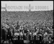 1933., USAnn[1933 - World’s Fair:125,000 See Jewish Historical Pageant At World’s Fair]nHigh angle long shot of crowdbearded man descends.Hebrew lettering on tablet behind.n01:03:01Night scene w/ packed grandstand; fireworks out of head of steer; dancers around base.Costumed priests parading past.High angle ofgrandstandCentury of Progress Exposition; 1933; Jul33; Jewish Race; Staged History; Ethnic;