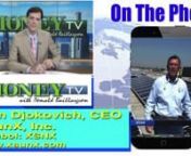 On MoneyTV with Donald Baillargeon, the CEO of XsunX discussed storing solar power.