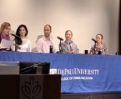 On April 4, 2017, DePaul University&#39;s College of Communication Journalism program hosted a panel of news professionals discussing the issue of fake news encroaching on real reporting and the public sphere at large. The panel was hosted by Professor Jill Hopke. Our guests included:n nJessica Alverson is the Assistant Coordinator for Instruction of E-learning in the DePaul University Library. She currently coordinates the first-year library instruction program, as well as designs and provides supp