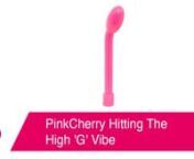 https://www.pinkcherry.com/products/pinkcherry-hitting-the-high-g-vibe (PinkCherry US)nhttps://www.pinkcherry.ca/products/pinkcherry-hitting-the-high-g-vibe (PinkCherry Canada)nn--nnWe&#39;ve learned many things during our years in the pleasure delivery club, but this one&#39;s important: don&#39;t mess with a classic! When it comes down to certain beloved, tried and true vibrator shape, one that&#39;s practically guaranteed to give a whole lot of people a whole lot of orgasms, that sentiment rings especially t