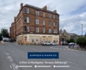 SCENEINVIDEO Virtual Viewing - 6(Flat 2) Montpelier Terrace, Edinburgh, Midlothian, EH10 4NF.mp4 from 4nf