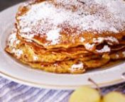 Shredded Apple Pancakes are a great way to sneak some delicious fresh fruit into your breakfast routine. These easy pancakes are light, fluffy, juicy and easy to make!nnPRINTABLE RECIPE (in Romanian):https://www.lauralaurentiu.ro/retete-culinare/deserturi-dulciuri-de-casa/clatite-cu-mere-rase-reteta-simpla-si-rapida-video-si-text.htmlnn✅Ingredientsnn• 300gr shredded apple (about 3 medium sized apples)n• 150gr all-purpose flourn• 1 teaspoon saltn• 1 teaspoon cinnamonn• 3 medium eggs