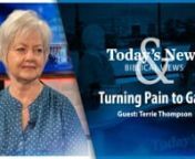 Something can happen very suddenly. The Apostle Paul said in Philippians 1:12 that the things that happened to him happened for the furtherance of the gospel. So even though we go through tragic events, God can turn pain into gain and people can come to know the Lord and good can come even from things that seem so evil. Pastor Burd interviews Terrie Thompson about the tragic death of her husband. (original airdate 8-27-23)